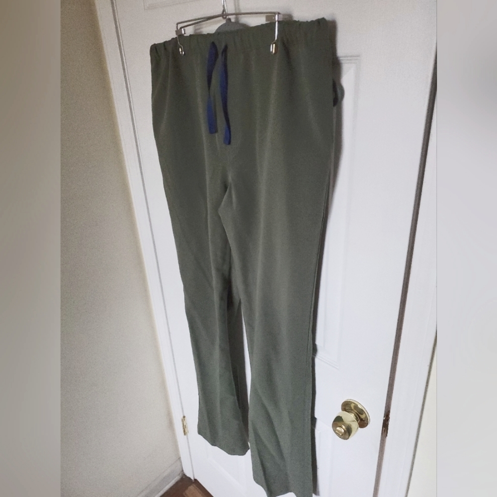 Figs Pisco Scrub Pant Color Moss Size Medium Tall